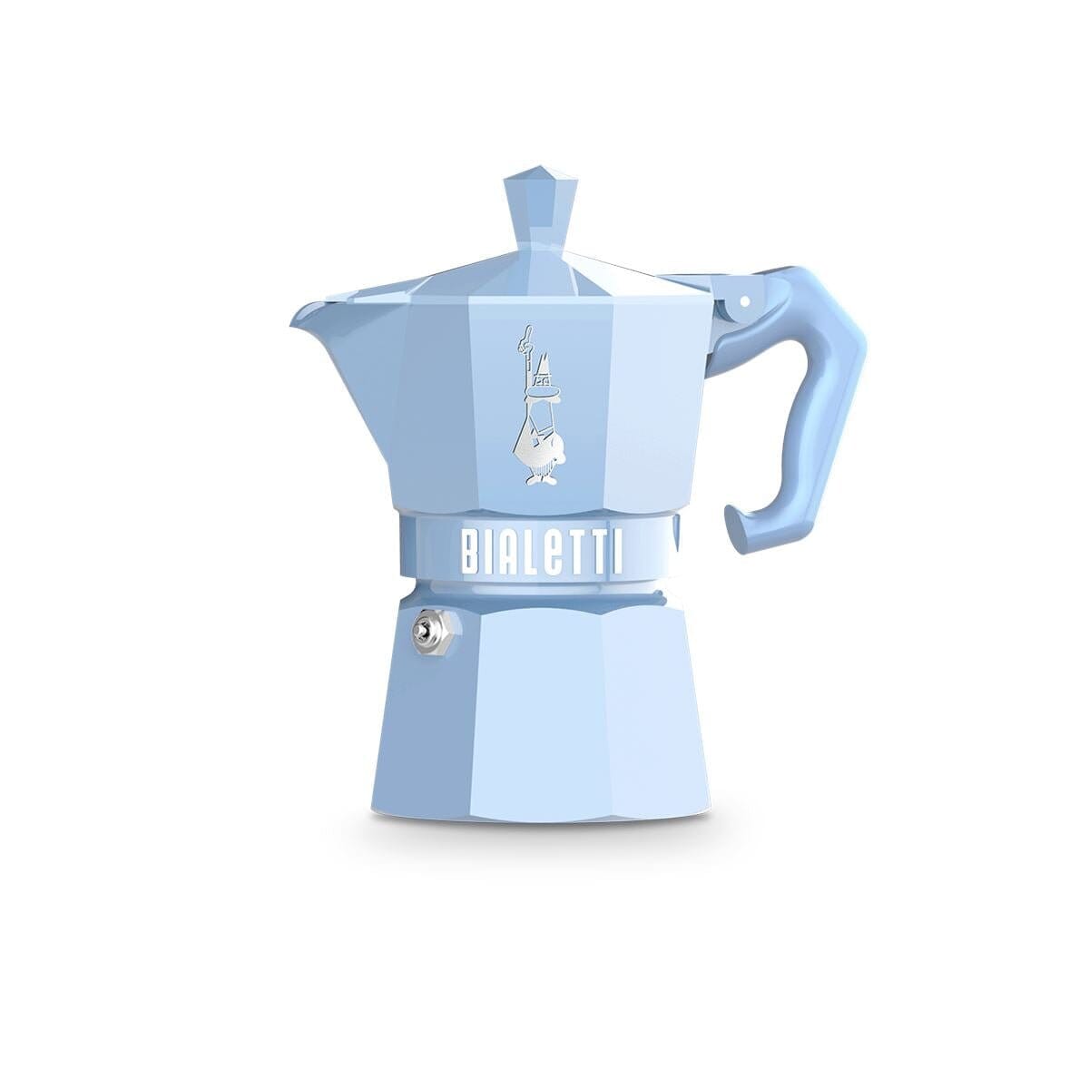 Coffee Maker Set Mini Express Kandinski Blue BIALETTI