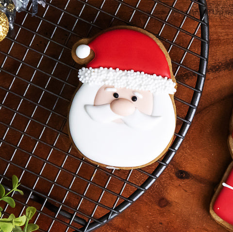 Santa Gingerbread Cookie