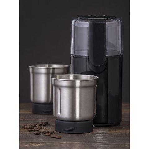 2 in 1 Electric Coffee & Spice Grinder - Leaf & Bean