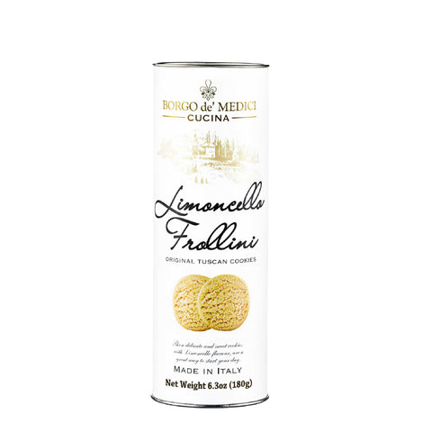 Borgo De Medici - Limoncello Italian Shortbreads in Tube 180g