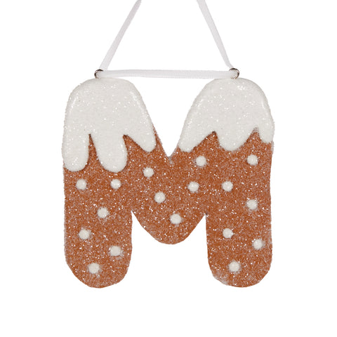 Gingerbread Alphabet - Letter M