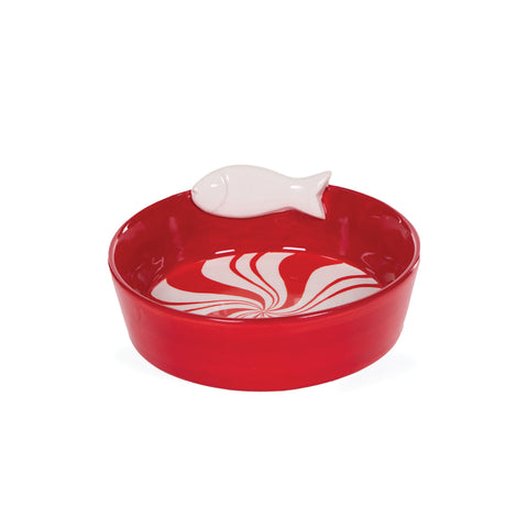 Peppermint Cat Bowl