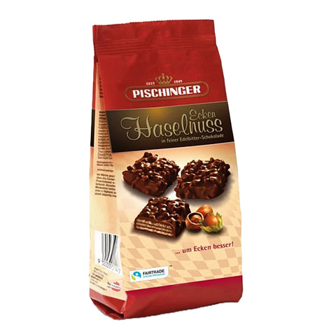 Pischinger - Hazelnut Dark Choc Wafers 200g