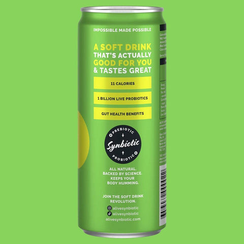 Alive Soft Drink - Lemon Lime Bitters 4 x 250ml-Beverages-Alive-iPantry-australia