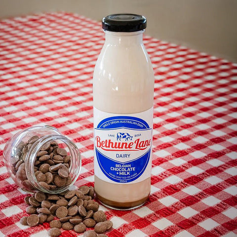 Bethune Lane Dairy Belgian Chocolate + Milk - 350ml - Bethune Lane Dairy