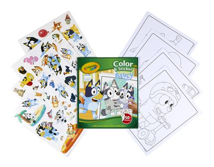 Bluey Colour & Sticker book - Crayola