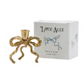 Brass Bow Candle Holder - Love Ally