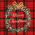 Christmas Plaid Red Luncheon Napkin - Paperi Supply Forum