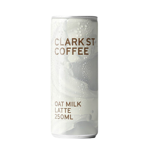 Clark St Coffee Oat Milk Latte Can 250ml - Clark St Coffee