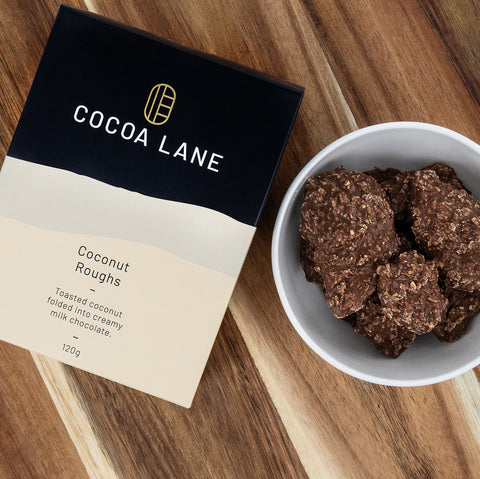 Coconut Roughs 120g - Cocoa Lane