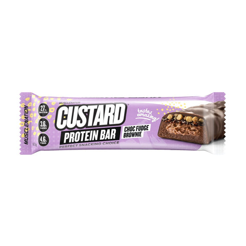 Custard Protein Bar Choc Fudge Brownie-Muscle Nation-iPantry-australia