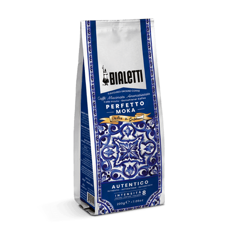 Dolce & Gabbana Autentico Blue Perfetto Moka Grounded Coffee 200g - Bialetti