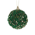 EMERALD GREEN STARS BAUBLE - Holly And Ivy