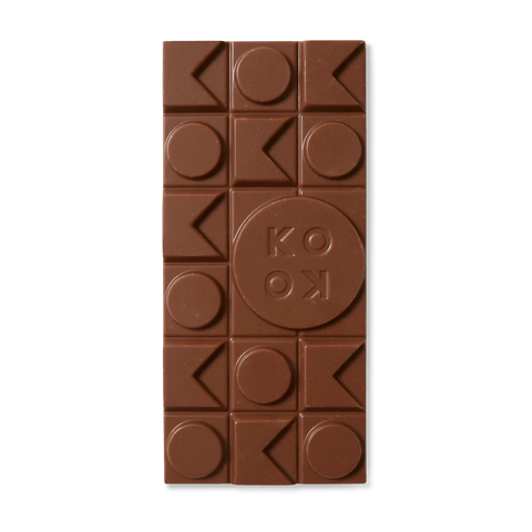 Festive Waffly Wafer Block Milk Chocolate 80g - Koko Black