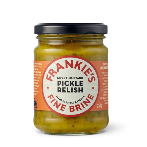 Frankie's Fine Brine Sweet Mustard Pickle Relish - Frankie's Fine Brine