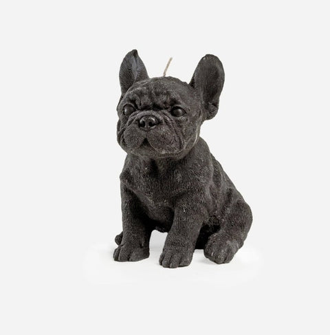 French Bulldog Candle (Black) - Love Ally