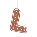 Gingerbread Alphabet - Letter L - Holly And Ivy