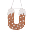 Gingerbread Alphabet - Letter U - Holly And Ivy