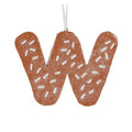 Gingerbread Alphabet - Letter W - Holly And Ivy