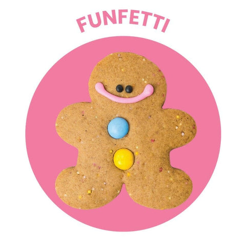 Gingerbread Cookie Funfetti 60g-Indulgence-Cubbyhouse Canteen-iPantry-australia