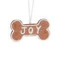 Gingerbread Joy Bone Hanging - Holly And Ivy