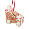 Gingerbread Man Car Hanging - Holly And Ivy