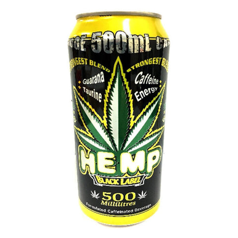 Hemp Black Energy 500ml-Hemp-iPantry-australia