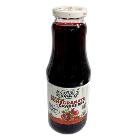 Juice / Pomegranate & Cranberry - 1L Bottle - Granieri's