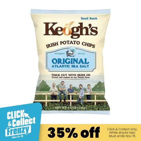 Keogh's Irish Potato chips - Original Atlantic Sea Salt - Keoghs