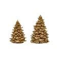 Large Noel Tree Candle Gold - Love Ally