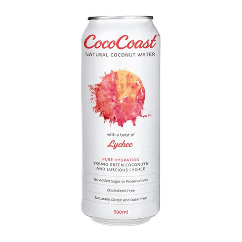 Lychee Coconut Water 500ml - Coco Coast