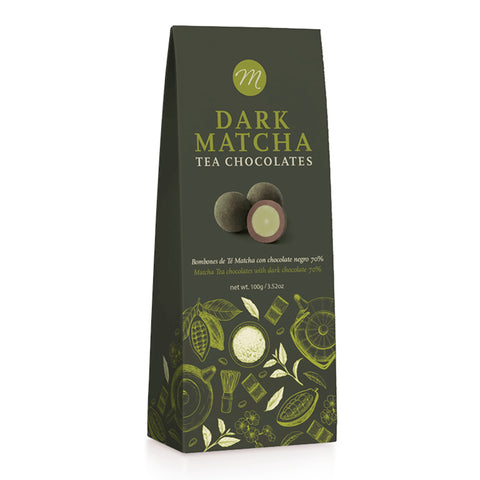 Mi&Cu - Dark Matcha Choc 100g - Mi&Cu Gourmet