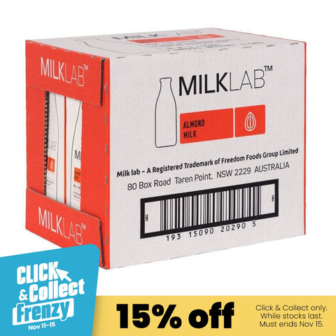 MILKLAB Almond Milk 8x1Lt (Box) - MILKLAB