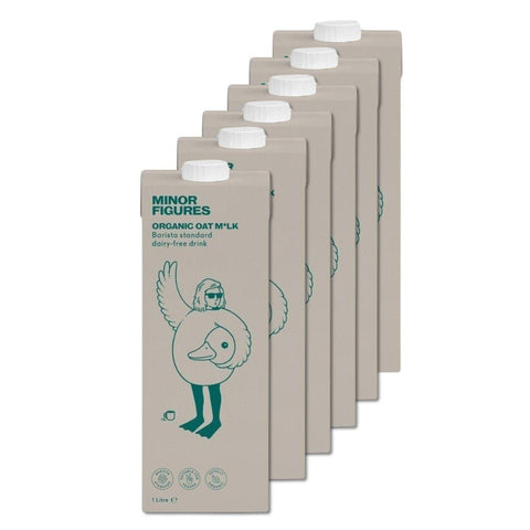 Minor Figures Organic Oat Milk 6 x 1L (Box)-Alt Milks-Minor Figures-iPantry-australia