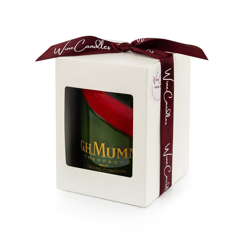 Mumm - Grand Cordon  Vanilla Bean Candle - Wine Candles