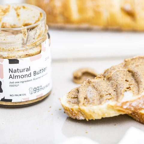 Natural Almond Butter 200g-Pantry-99th Monkey-iPantry-australia