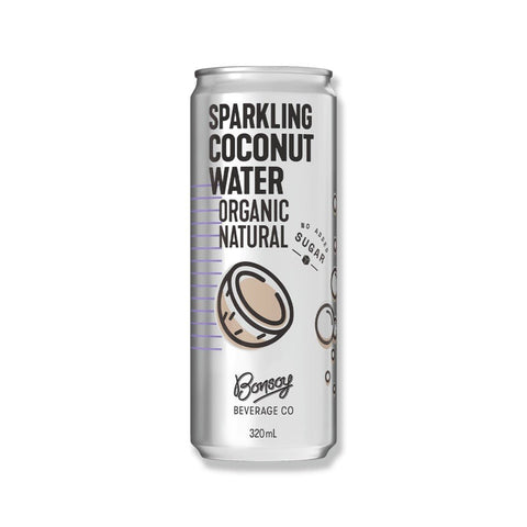 Organic Natural Sparkling Coconut Water - Bonsoy