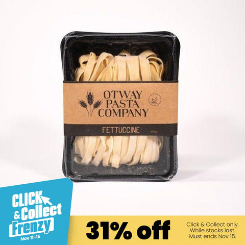 Otway Pasta Company Fresh 10mm Fettuccine 400g - Otway Pasta Company