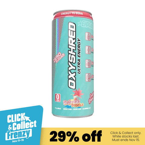 OxyShred Ultra Energy RTD Bahama Breeze Can 355ml - OxyShred