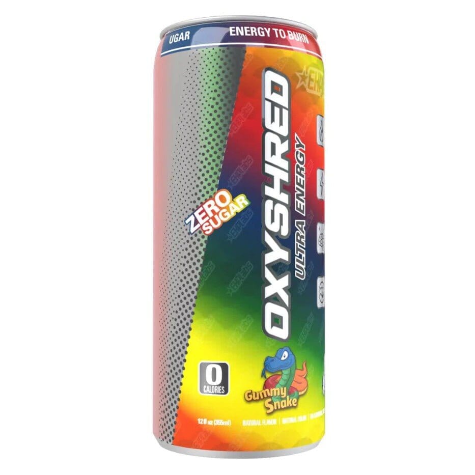 OxyShred Ultra Energy RTD Gummy Snake Can 355ml – iPantry