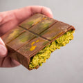 Pistachio Kunafa Chocolate Block (2 pack) - Choced