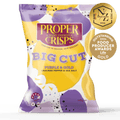 Proper Crisps BIG CUT Purple and Gold 140g - Proper Crisps