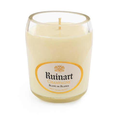 Ruinart Blanc de Blancs  Lime Basil & Mandarin Candle - Wine Candles