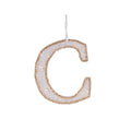 Sparkling Letter C - Holly And Ivy