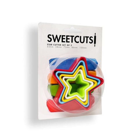 Star Cutters (Set Of 5) - Sweetcuts-SWEETCUTS-iPantry-australia