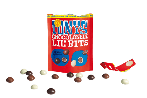 Tony's Choc Lil' Bits Milk Triple Chocolate Mix 113g - Tony's Chocolonely