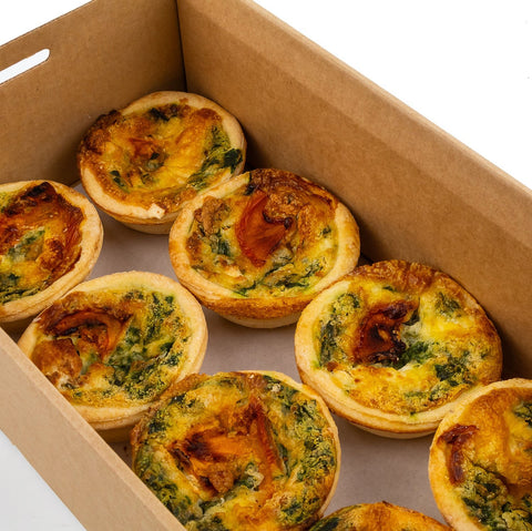 Veggie Delight Quiche Bites - FIG