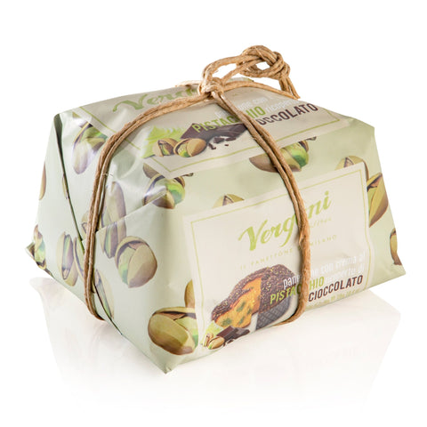 Vergani Panettone Gourmet - Pistachio and Chocolate 750g - Vergani