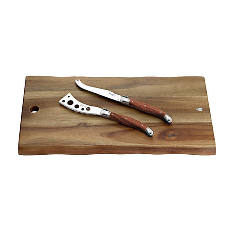 3p Acacia Cheese BD & Knife Set Wooden-DCI INTERNATIONAL PTY LTD-iPantry-australia