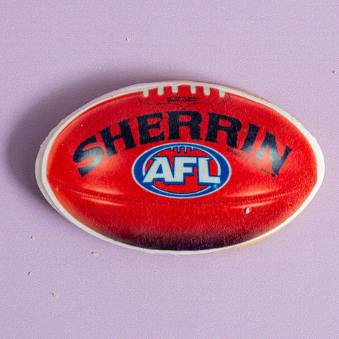 AFL Football Cookie-Hey There Cookie! by Cake in the Afternoon-iPantry-australia